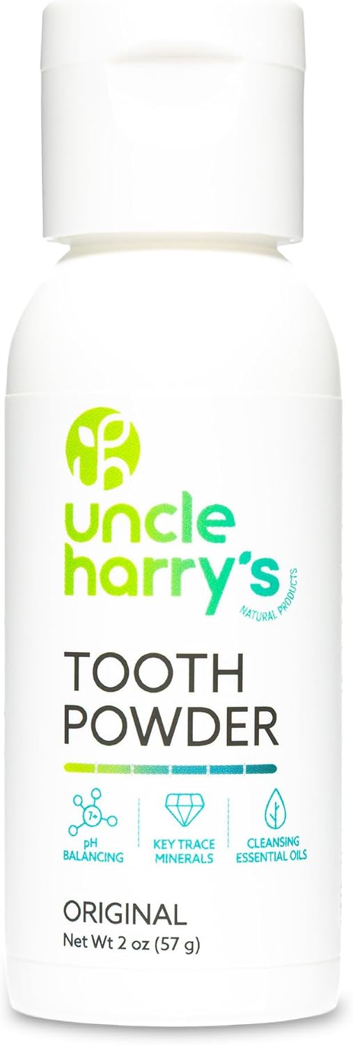 Uncle Harry's Unscented Tooth Powder