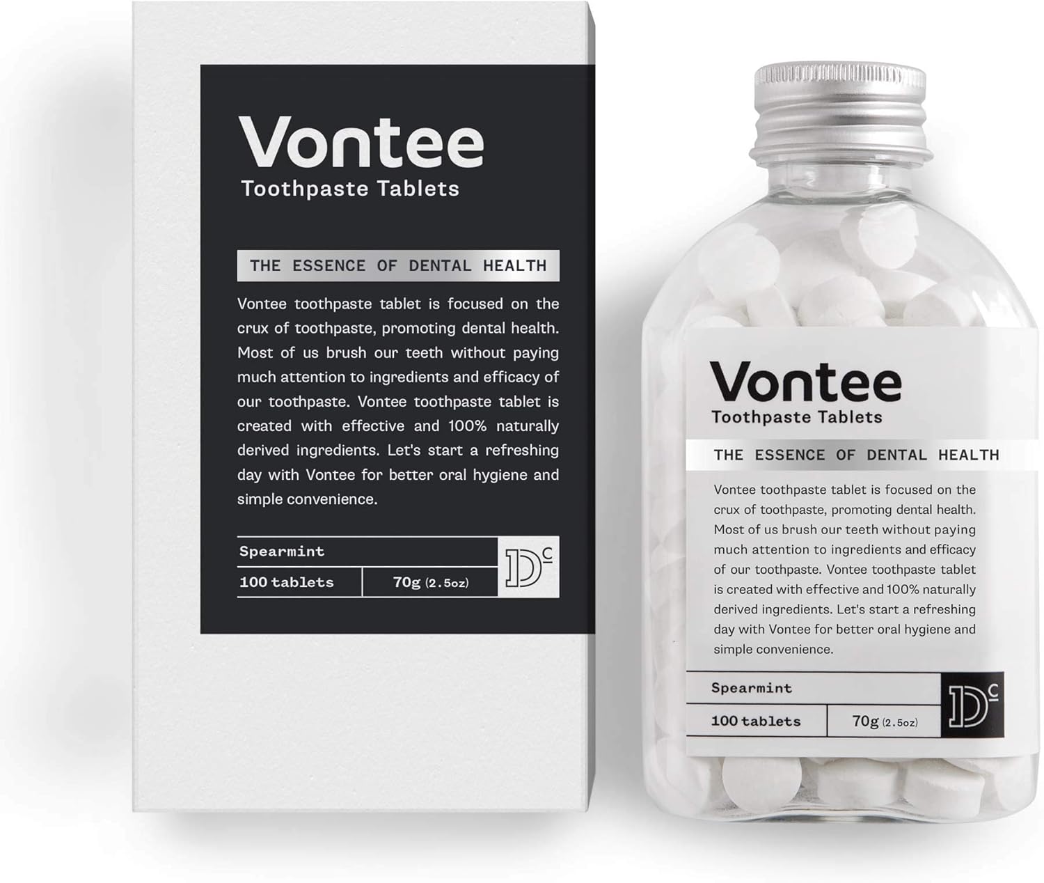 Vontee Toothpaste Tabs (with Fluoride)