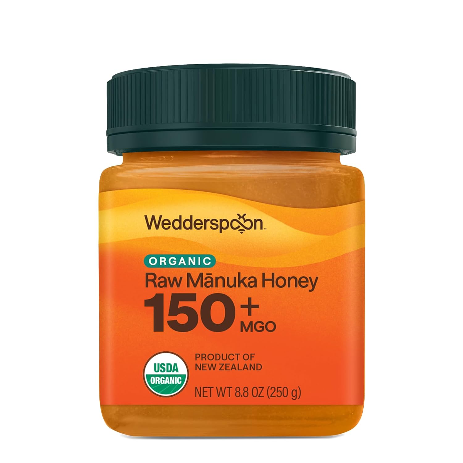 Wedderspoon Organic Raw Monofloral Manuka Honey