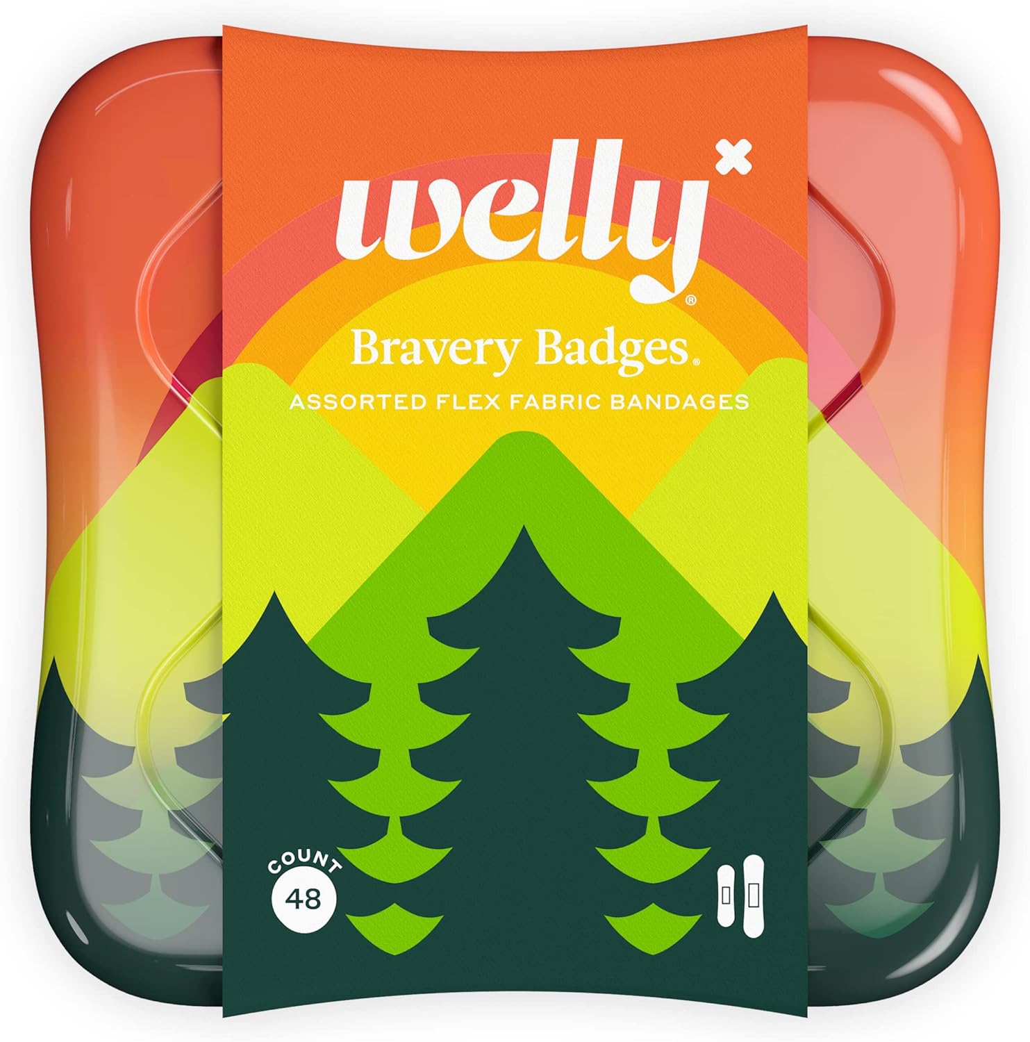Welly Good Vibes Bravery Badges