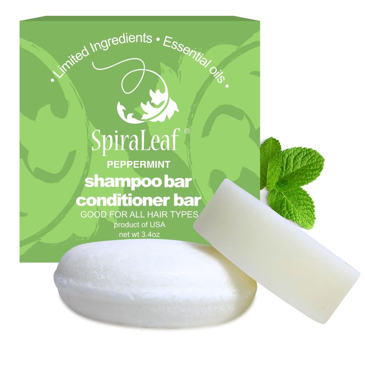 Whiff Peppermint Shampoo Bar