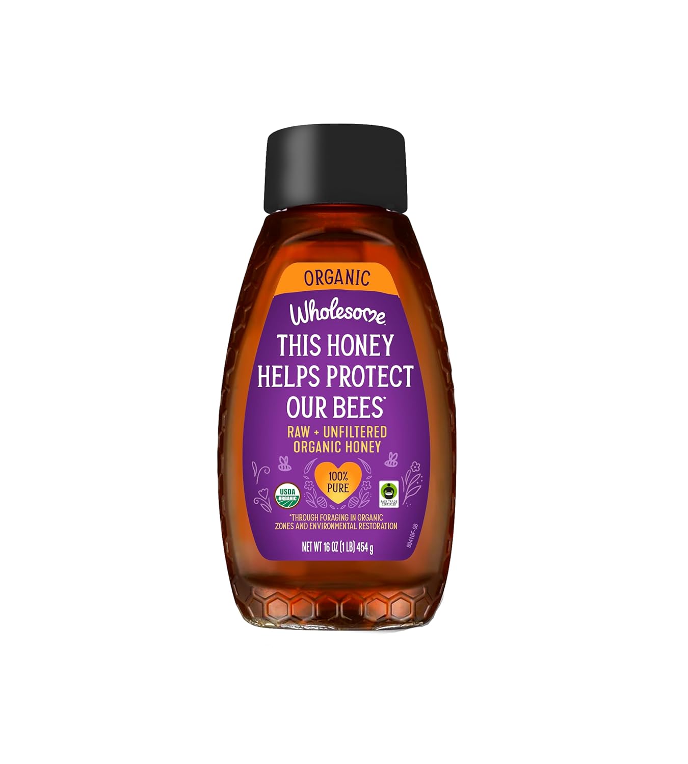 Wholesome Organic Fair Trade Honey Raw Unfiltered