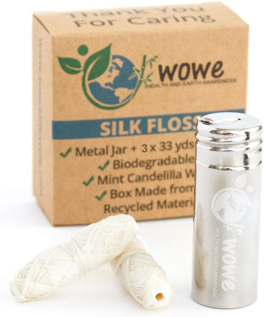 Wowe Silk Floss Natural Mint