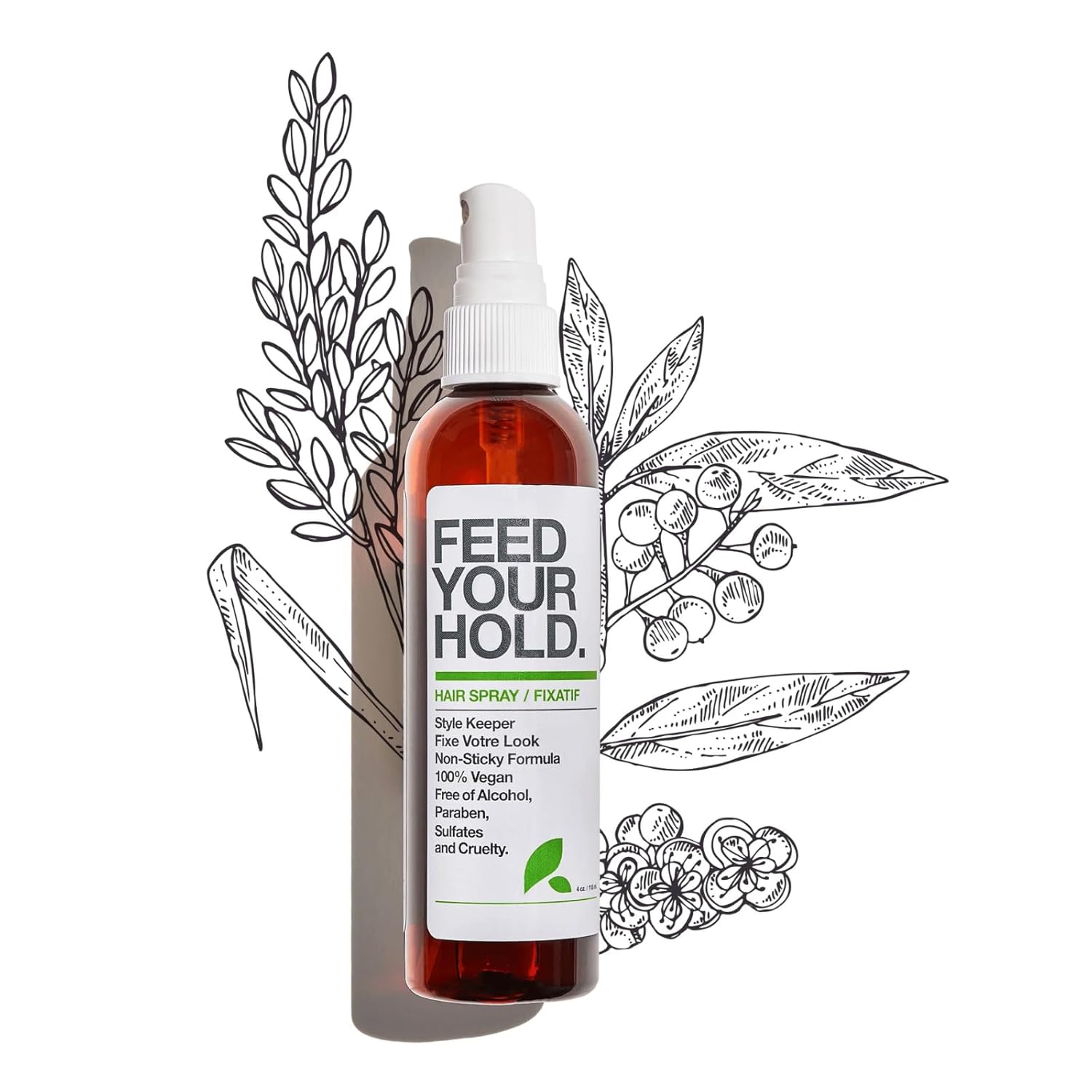 Yarok Feed Your Hold Hair Spray, Organic
