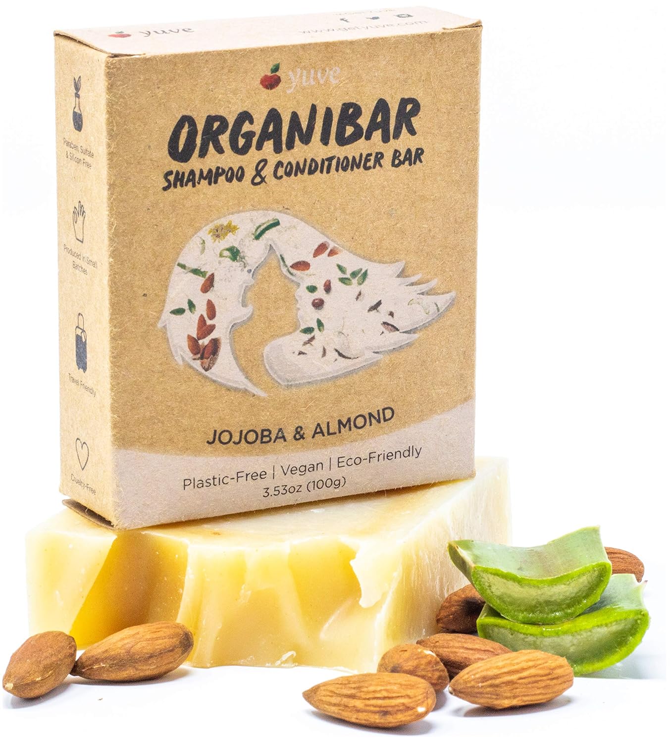 Yuve Organibar Shampoo & Conditioner Bar